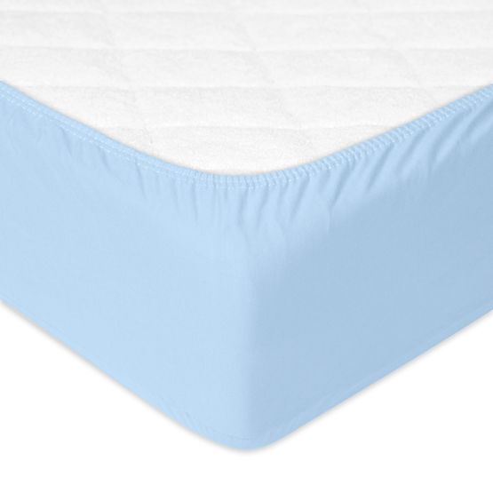 Nepremokavé bambusové prestieradlo 140x70 - modré