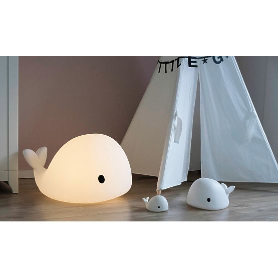 Nočné svetlo FLOW - Veľryba Medium