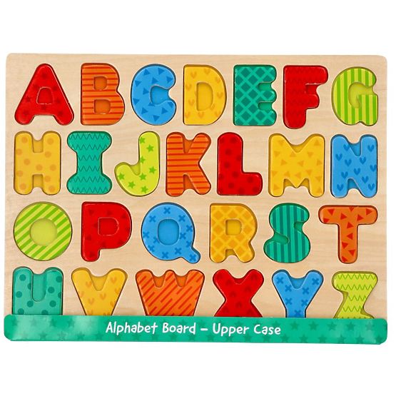 Nové drevené puzzle Abeceda - skladačka s písmenkami