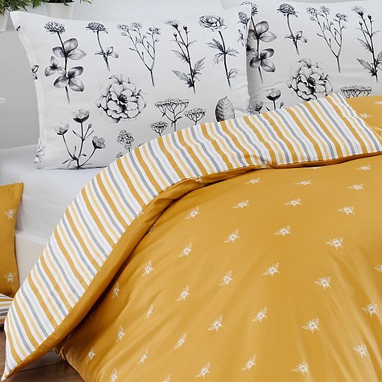 Obliečky Matějovský 140x200 + 70x90 - Honey Bees