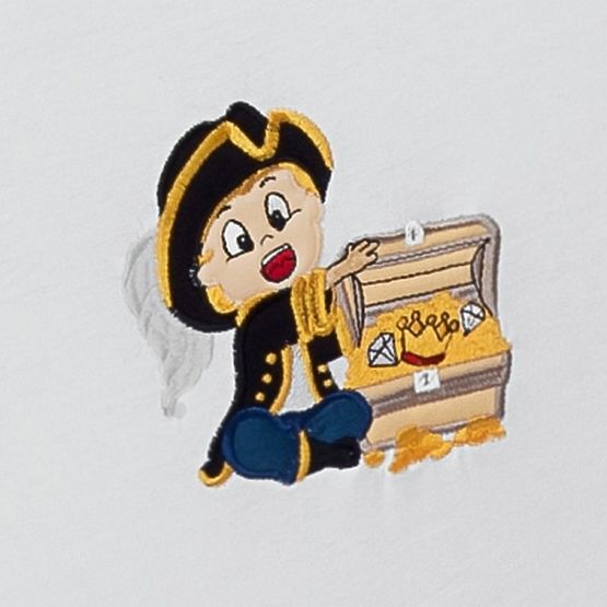 Obliečky do postieľky 135x100 cm - pirát