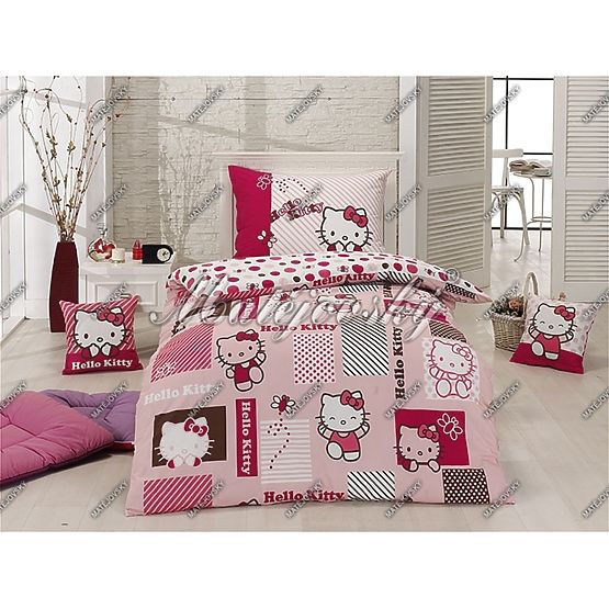 Obliečky Hello Kitty Patschwork