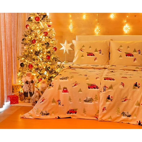 Obliečky Kúzelná zima 140x200 cm + 70x90 cm