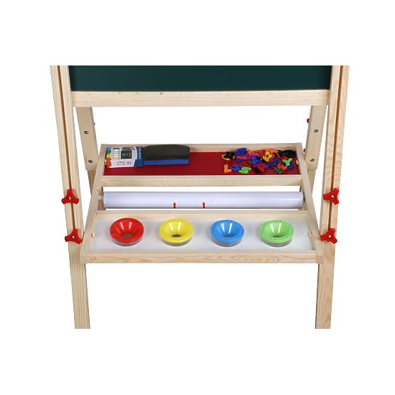 Obojstranná drevená tabuľa Chalkie Duo