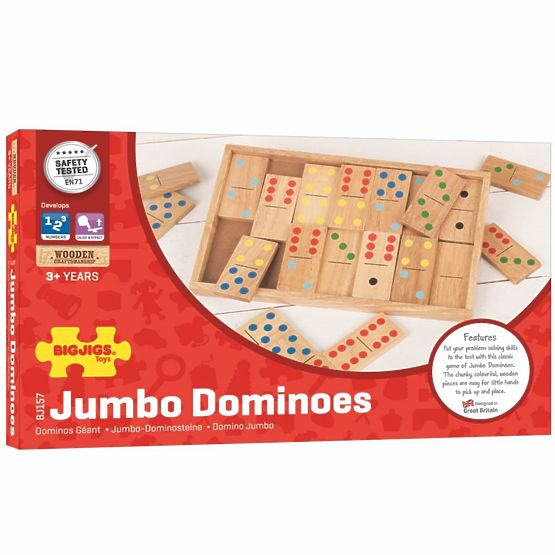 Drevené domino XXL