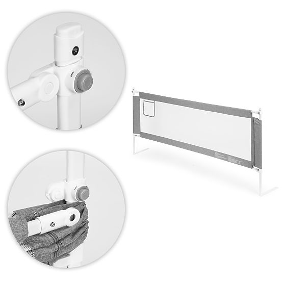 Ochranná zábrana na posteľ 180 cm ochrana pre deti ECOTOYS
