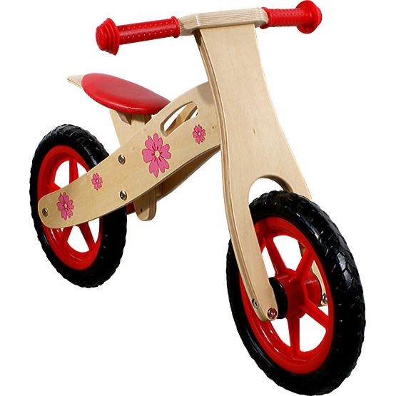 Odrážadlo ARTI RIDER - ružové kvety