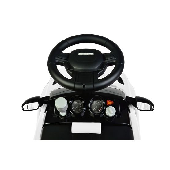 Odrážadlo Land Rover - biela