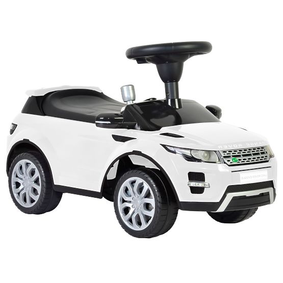 Odrážadlo Land Rover - biela