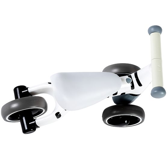 Odrážadlo Mini - biele s čiernymi prúžkami