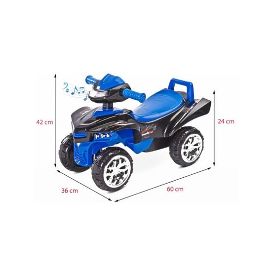 Odrážadlo štvorkolka Toyz miniRaptor zelené