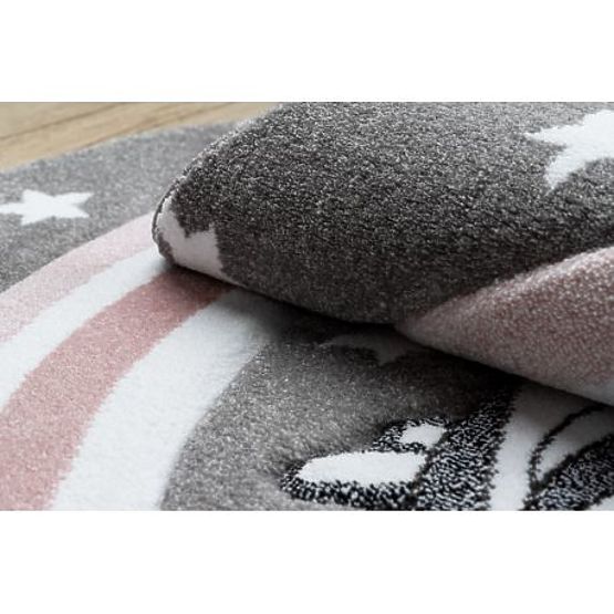 Okrúhly koberec PETIT PONY Poník, sivý