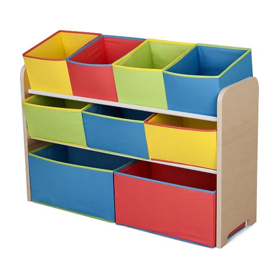 Organizér na hračky - multicolor
