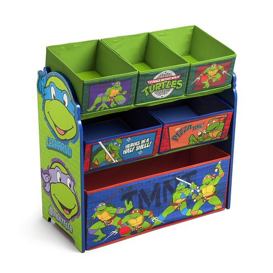 Organizér na hračky - Ninja Korytnačky