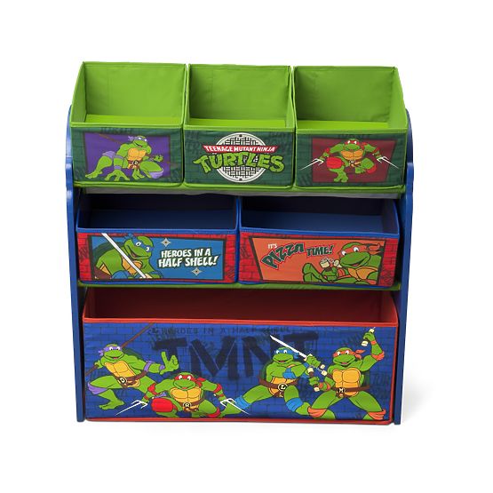 Organizér na hračky - Ninja Korytnačky