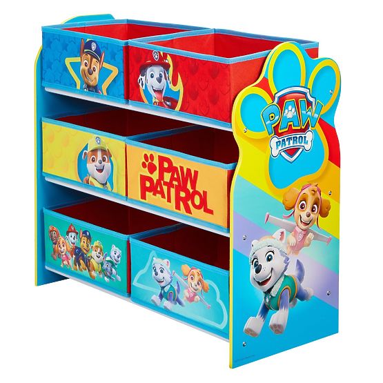 Organizér na hračky s boxami - Paw Patrol