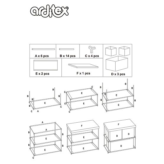 Organizér so šuplíkmi Mickey Mouse