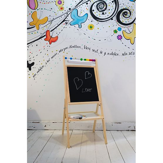 Otočná detská tabuľa - mätová