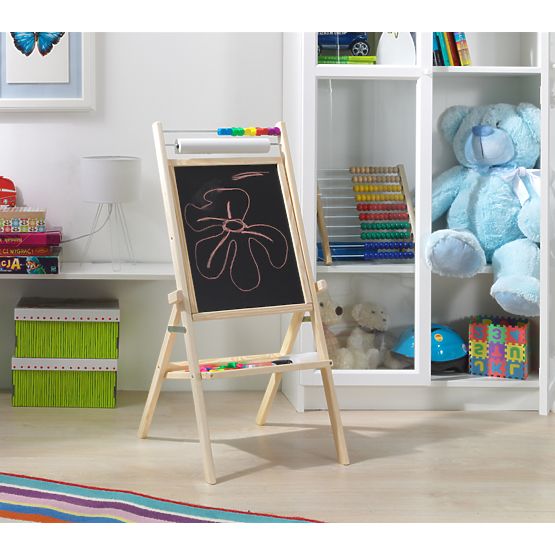 Otočná detská tabuľa - žltá