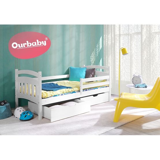 OURBABY detská posteľ Marco - biela