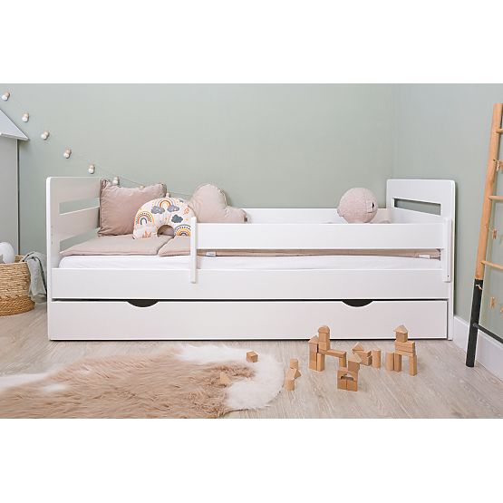 Ourbaby detská posteľ Tomi - biela