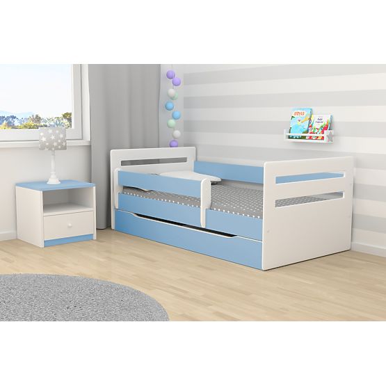 Ourbaby detská posteľ Tomi - modrá