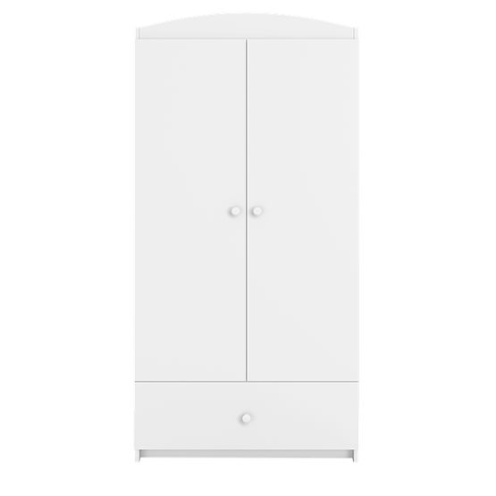 OURBABY šatníková skriňa - biela