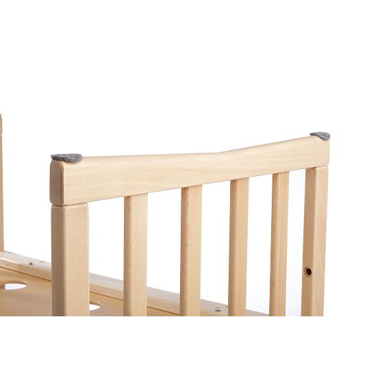 Oválna rastúca postieľka Ruby 7v1 PLUS - prírodná