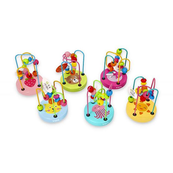 Pastelová motorická slučka s potlačou