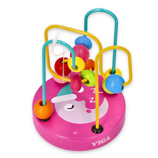 Pastelová motorická slučka s potlačou