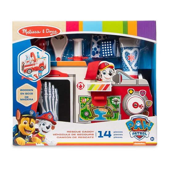 Paw Patrol Drevené záchranné vozidlo