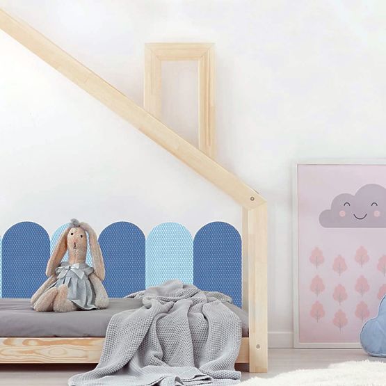 Penová ochrana steny - Svetlomodré panely