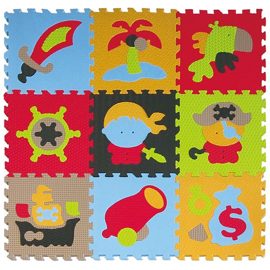 Penové puzzle - piráti
