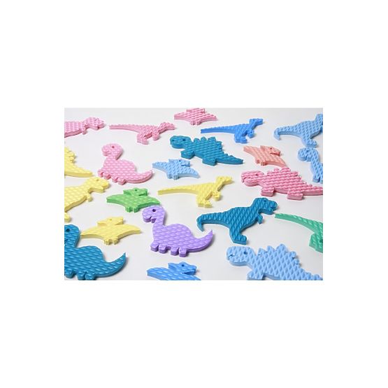 Penové vodolepky do vane - Dinosaury