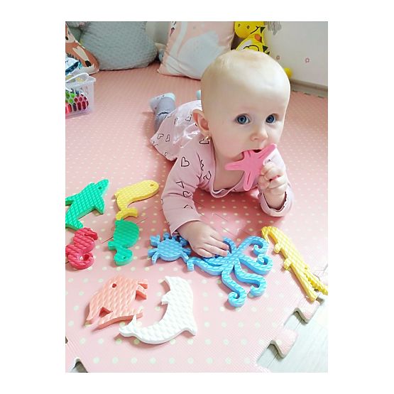 Penové vodolepky do vane - Vodné zvieratá