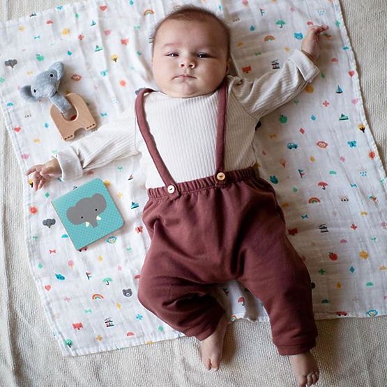 Petit Collage Darčekový set pre bábätká slon