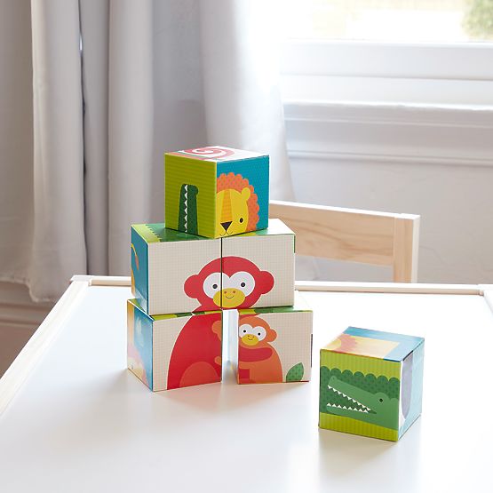 Petit Collage Kocky divoké zvieratá