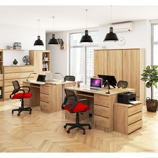 PÍSACÍ STÔL A-11 CLP 6SZ PK SONOMA