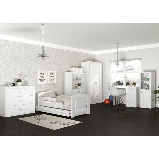 Písací stôl Filip - biely