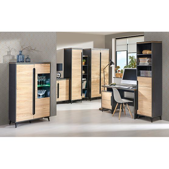 Písací stôl Grappa - šedý