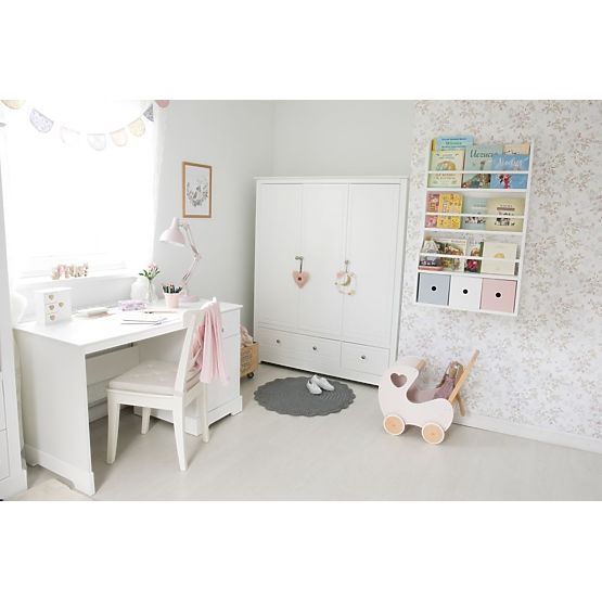 Písací stôl Marylou - biely