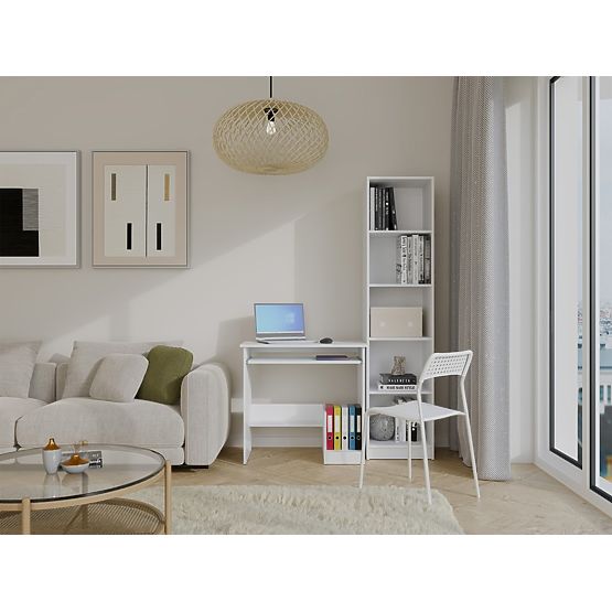 Písací stôl ROSA BIELY