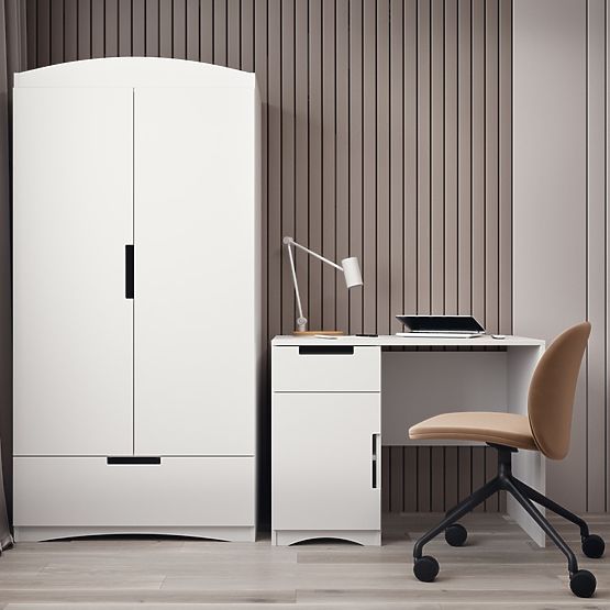 Písacie stôl Classic - biely