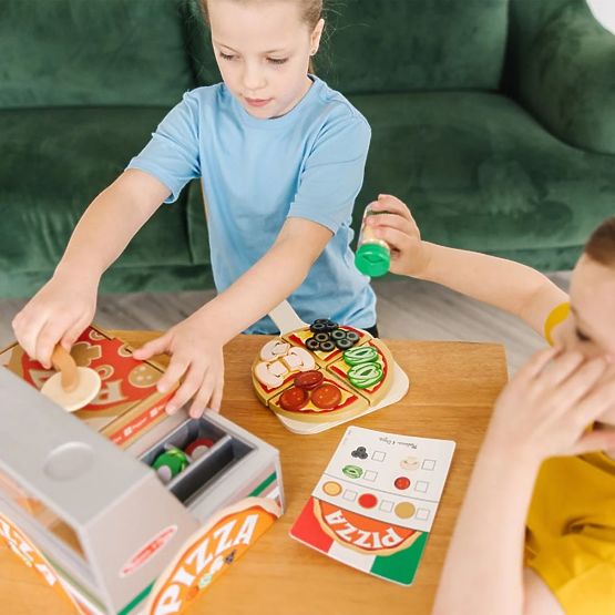 Pizzeria - vytvor si vlastnú pizzu