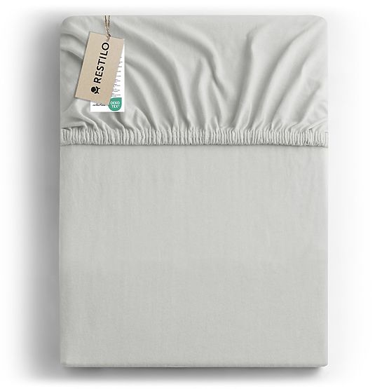 Plachta AMBER farba biela klasický štýl materiál jersey 80-90x200 DecoKing