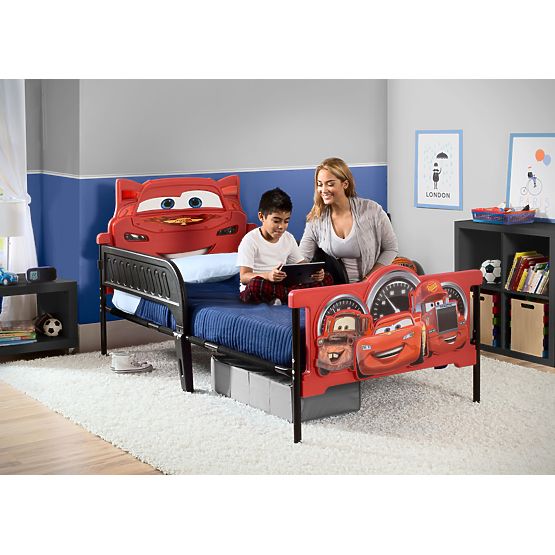 Plastová 3D posteľ - Autá