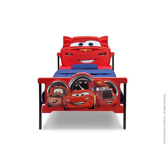 Plastová 3D posteľ - Autá