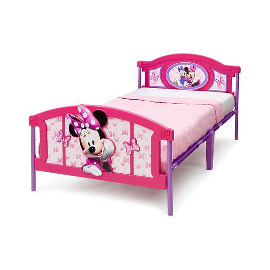 Plastová 3D posteľ - myška Minnie