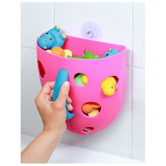 Plastový box na hračky do vane Baby Ono tyrkysový