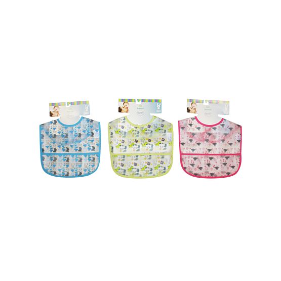 Plastový podbradník s vreckom